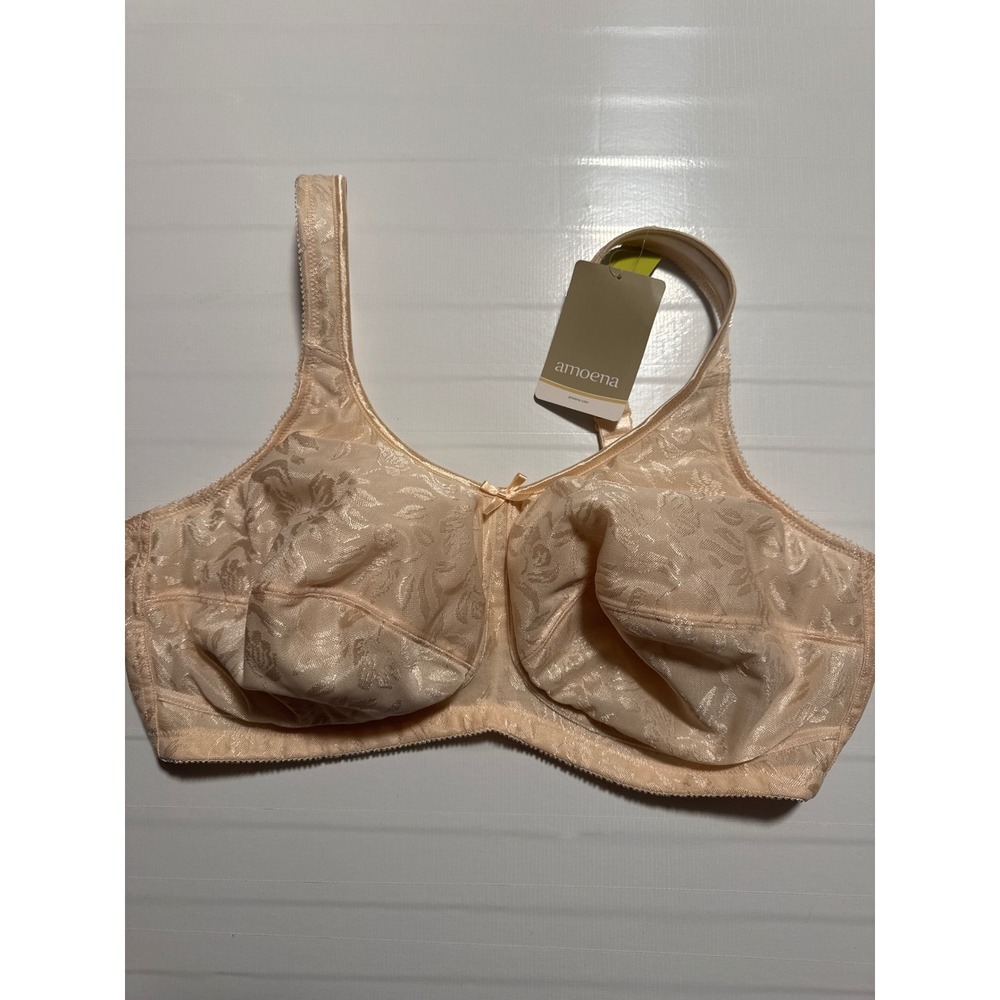 amoena Ella SB 2133 Pearl‎ Beige Full Coverage Bra 40DD